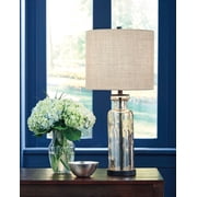 Signature Design by Ashley Casual Laurentia Table Lamp, Champagne