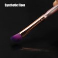 thumbnail image 5 of 1 Set Eye Makeup Brushes Travel Makeup Brush Set Electroplating Gold Tone Pink 11.2x8.5x2.8cm, 5 of 6