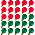 thumbnail image 1 of shiyou-G40 Incandescent Bulb Red and Green 25 Pack, 1 of 4