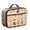 Staffordshire Bull Terrier, variant on French Bulldog Orange Pattern Insulated Lunch Bag Teens,Bento School Lunch Bag for Teens for Work,Picnic or Travel 10.6x7.7x4.3 Inches,12 Can Capacity