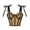 Beige, variant on Women Summer Tops Women's Sexy Contrast Color Straps Slim Fit Versatile Short Navel Steel Ring Fishbone Camisole Crop Pajamas Deer Tops for Women Top Long Button down Crop for Bra 30 Beige S