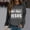 Grey, variant on Ladies' Fashionable Casual Autumn And Winter English Letter Printed Trendy Hoodie Round Neck Hoodie Long Sleeved Top Sweatshirt Boy Color Pullover Lined Hoodie Women Distressed Top Women Ladies Hoodie