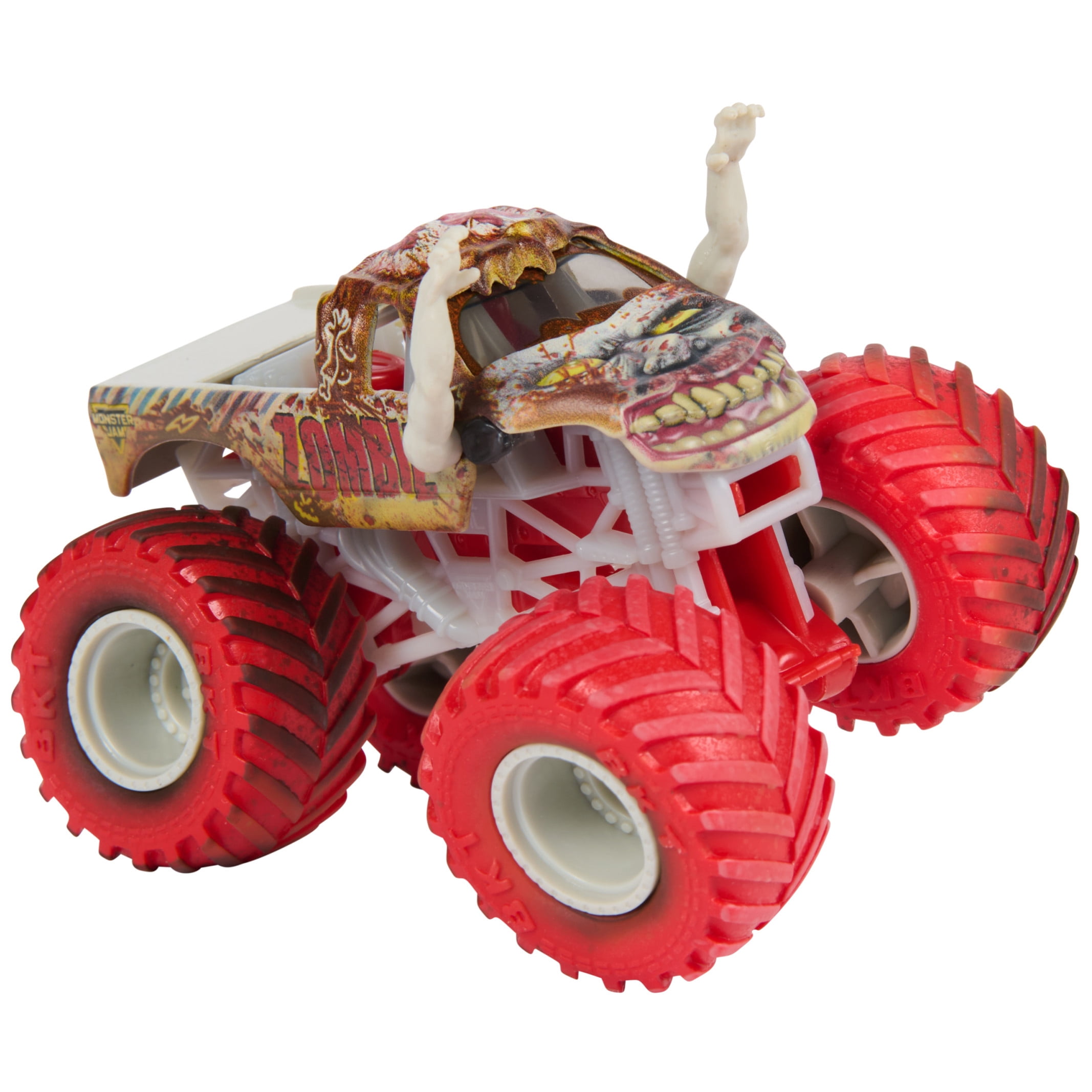 Monster Jam Mud Blasters Zombie Color Change Monster Jam Truck 1:64 Die Cast Vehicle