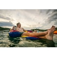 thumbnail image 5 of Airhead Bihimi Lounger 2 Chair Pool Float with Backrest & Cup Holders, Multi-color, 5 of 5