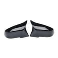 thumbnail image 3 of Wzmzjy 2 Pieces Rearview Mirror Covers Car Exterior Automotive Accessories Replacement Bright Black, 3 of 9