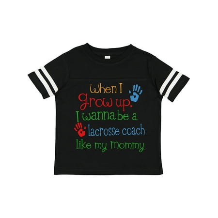 

Inktastic Lacrosse Coach Like Mommy Gift Toddler Boy or Toddler Girl T-Shirt