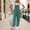 Green, variant on Daolelai Women's Long Casual Loose Bib Pants Overalls Loose Jumpsuit with Pockets