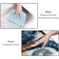 thumbnail image 4 of Fish Extra Large Canvas Picnic Blanket - Waterproof Outdoor Beach Mat with Carry Strap for Family - Foldable, Portable, and Durable - Camping, Park, and Travel - 200x200cm, 4 of 6