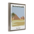 thumbnail image 3 of Stupell Industries Southwestern Great Pyramids Architecture Brown Floating Frame Canvas Art, 17 x 21, by Regina Moore, 3 of 8