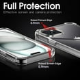 thumbnail image 3 of Entronix Clear Case for iPhone 15 Plus, Shockproof Slim Fit Transparent Hard Cover, 3 of 5
