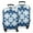 Blue White Tie, variant on Colorful Mandala Tie Dye Pattern Luggage Cover Fashion Suitcase Cover Baggage Covers Fit 25-28 Inch Luggage (Go Travel)