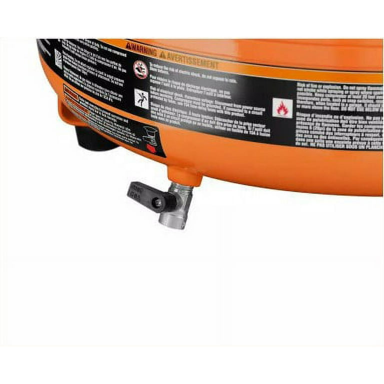 Ridgid 6 outlet gal 150 psi