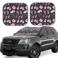 thumbnail image 1 of Saiise Breast Cancer Awareness1 for Foldable Car Sun Shades (2-Pack) Offer Sun Protection with an Easy-fold Design for Convenient Windshield Shading-Small, 1 of 6