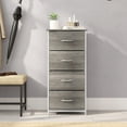 thumbnail image 3 of Emma + Oliver 4-Drawer Storage Dresser White, 3 of 12