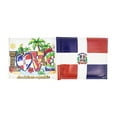 thumbnail image 6 of Men Leather Bifold Wallet, Dominican Republic Flag Printed Wallet, 6 of 8