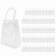 thumbnail image 2 of 50 Bolsas de Regalo PVC Transparente con Asas, Plástico Reutilizables, Bolsa Compras para Fiesta Navidad, 2 of 5