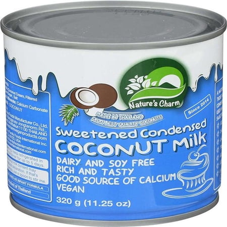 Nature's Charm Sweetened Condensed Coconut Milk 11.25 Fl oz.