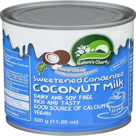 Nature's Charm Sweetened Condensed Coconut Milk 11.25 Fl oz.