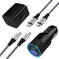 thumbnail image 1 of HAYAN USB Fast Charging for Samsung Galaxy S24 Ultra/S24+/S23/S22 S21 S20 FE A25 A15 A14, Google Pixel 7 Pro 8 7A iPhone 15 Pro Phone Accessories USB Type C Wall Charger Car Phone Charger Adapter, 1 of 1