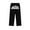 Black&&100, variant on CONROSES Mens Baggy Sweatpants Letter Graphic Y2K Pants for Men Casual Wide Leg Elastic Waist Drawstring Streetwear Sports Joggers With Pockets