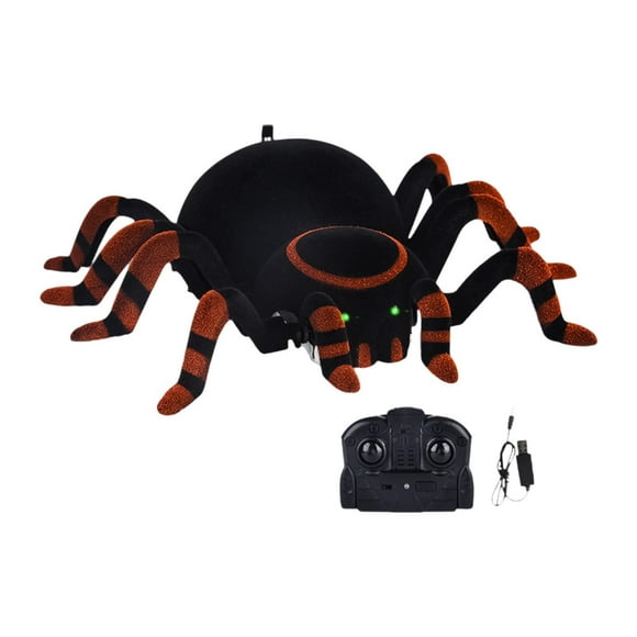 Juguete de araña para gatear RC, juguete de animales RC, juguete educativo, juguete de simulación de miedo, juguete de Control remoto resistente con