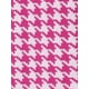 thumbnail image 5 of Suéter sin mangas de cuello redondo de mujer INSPIRE CHIC, de punto, con estampado de pata de gallo, talla XS, color rosa intenso, 5 of 5