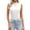 White, variant on Zeagoo Womens Mock Neck Tank Tops Slim Fitted Turtleneck Sleeveless Top Stretchy Basic Casual Layer Tee Shirts