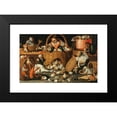 thumbnail image 2 of The Master of the Fertility of the Egg 24x17 Black Modern Framed Museum Art Print Titled - An Allegory of Domestic Disputes, 2 of 5