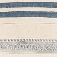thumbnail image 4 of Surya Lola LL-006 14"Hx22"W Lumbar Cotton Pillow Cover in Navy/Cream/Pale Blue, 4 of 4