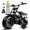 Black, variant on FRP GMB100 99cc Gas Powered Mini Dirt Bike with Training Wheels, 28MPH Off-Road Motorcycle for Teens and Adults, Up to 220 LBS, Enhanced Stability - Purple