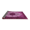 thumbnail image 2 of Ahgly Company Indoor Round Medallion Pink Traditional Area Rugs, 6' Round, 2 of 4