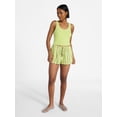 thumbnail image 2 of No Boundaries Cropped V-Neck Tank Top, Women’s XXS-XXL, 2 of 5