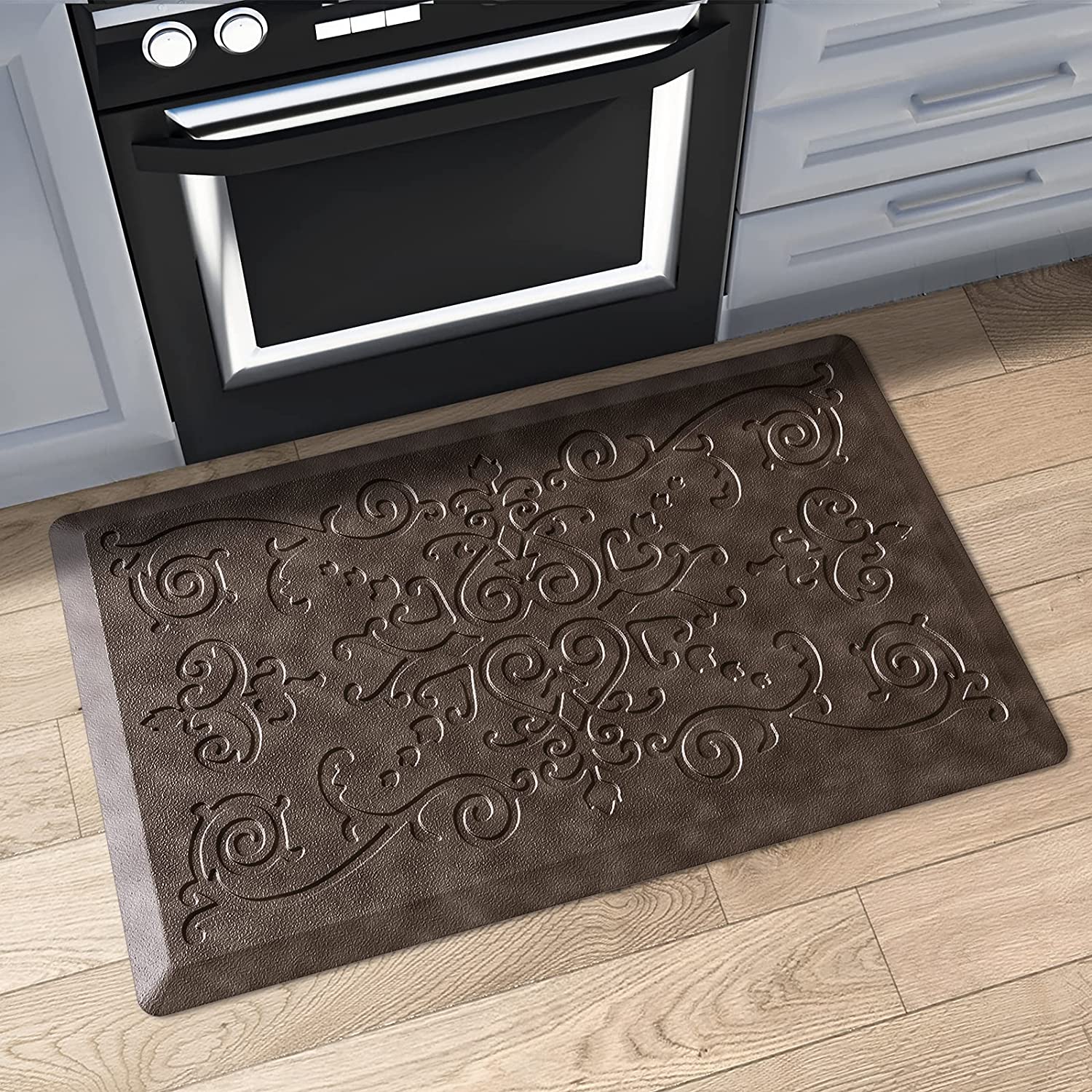 HTWW Kitchen Mat Cushioned AntiFatigue Kitchen Floor Mats, 30x20 Inch