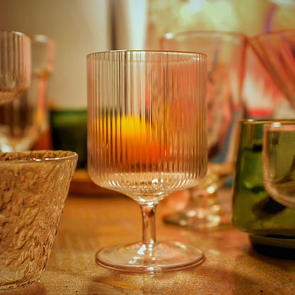 Glass Dessert Cups, Crystal Glass Bowls Cups for Ice Cream, Fruit