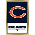 thumbnail image 1 of NFL Chicago Bears - Logo 21 Wall Poster, 22.375" x 34" Framed, 1 of 4