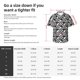 thumbnail image 5 of Balery Ying Yang Checkered Camisas hawaianas de manga corta para hombre, camisas playeras de corte holgado, camisas de vacaciones con botones,3X-Large, 5 of 7