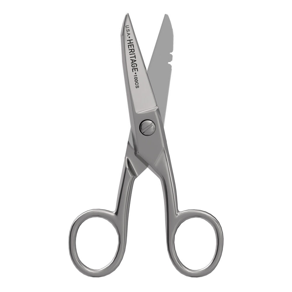 Klein Tools Electrician Scissors Serrated