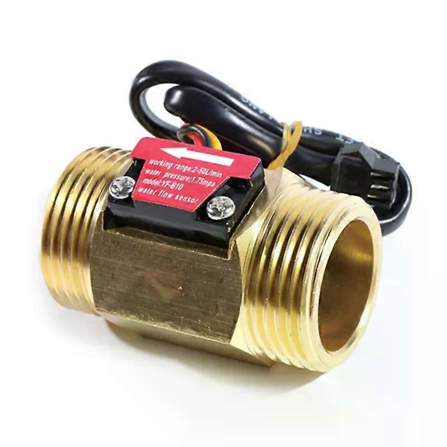 Water Flow Sensor Hall Sensor Switch Flow Meter Water Meter Industrial Turbine Flowmeter 1 Inch Water Flow Sensor