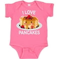thumbnail image 3 of Inktastic I Love Pancakes with Cute Stack of Pancakes Boys or Girls Baby Bodysuit, 3 of 5