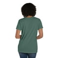 thumbnail image 3 of Hanes V-Neck T-Shirt Women's Garment Dyed Short Sleeve Tee Ringspun Cotton, 3 of 7