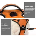 thumbnail image 3 of Arkham Dog Harness, No-Pull Pet Harness with 2 Leash Clips, Adjustable Soft Padded Dog Vest, Reflective No-Choke Pet Oxford Vest with Easy Control Handle for Large Dogs, Orange, M, 3 of 7