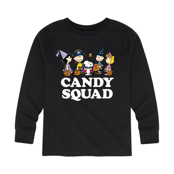 Peanuts - Candy Squad - Toddler And Youth Long Sleeve Graphic T-Shirt
