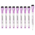 thumbnail image 1 of Magnetic Whiteboard Pen, 0.5-1mm Fine Tip Dry Erase Purple Markers, 10 Pcs, 1 of 6