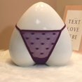 thumbnail image 2 of FhsagQ Lingerie pour Femmes String en Dentelle Transparente Ouvert à l'Entrejambe pour Femmes Sans Coutures Couleur Unie Pois Ronds sous-Vêtements Lingerie pour Femmes Résille Lingerie pour Femmes Robe Combinaison Violet Taille Unique, 2 of 3
