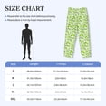 thumbnail image 4 of Lsque Cute Frogs Print Men's Pajama Pants, Lounge Pant - Comfortable Home Wear,Elastic Waistband, Stylish Design-X-Large, 4 of 9