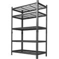 thumbnail image 1 of 5-Tier Heavy Duty Garage Shelving Unit 48 In Wx24 In Dx72 In H 2200 lbs Adjustable Metal Storage Rack Boltless Steel Shelves for Home and Warehouse, 1 of 8