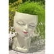 thumbnail image 2 of Maceta con Cabeza/Maceta con Cara, para Plantas de Interior, Maceta con Cara de Niña, Maceta con Cabeza de Dama,, 2 of 6