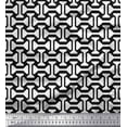 thumbnail image 1 of Soimoi Tissu Poly Georgette Géométrique Abstrait Imprimé 1 Yard 52 Pouces de Large, 1 of 3