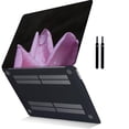 thumbnail image 3 of Only Compatible Newest MacBook Air 13 inch Case Released Model A2337 m1 A2179 A1932, Plastic Hard Shell Case Cable Tie, Rose series 0149, 3 of 5