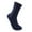 CE05_Navy, variant on Resicozy Mens Socks Hiking Warm Winter Trendy Casual Crew Solid Color Stockings Gift Comfy Work Socks Dark Gray